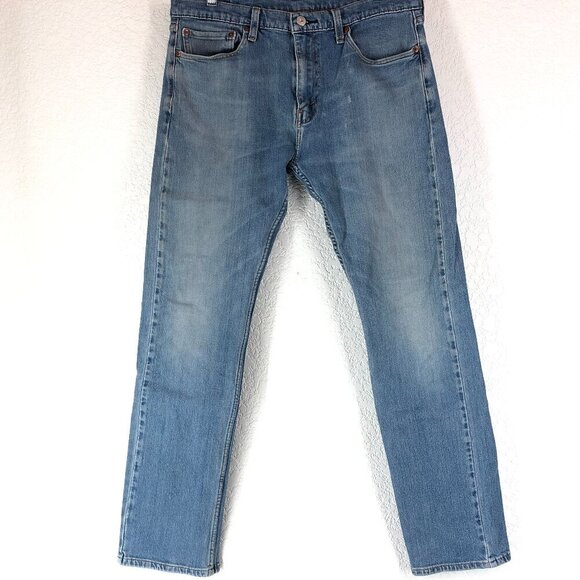 Levi's 515 Slightly Distressed Jeans Size 34 X 32 - Picture 1 of 6